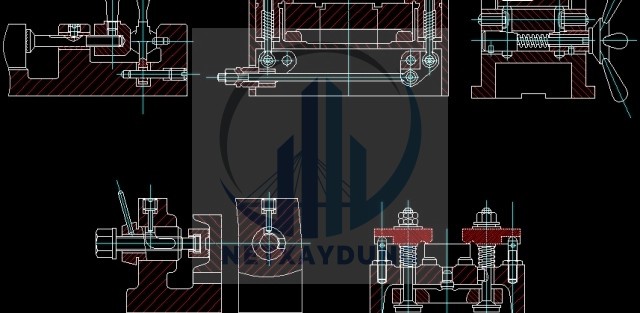 File thiết kế Bản vẽ cơ khí Đồ gá tổng hợp bằng Autocad mới nhất